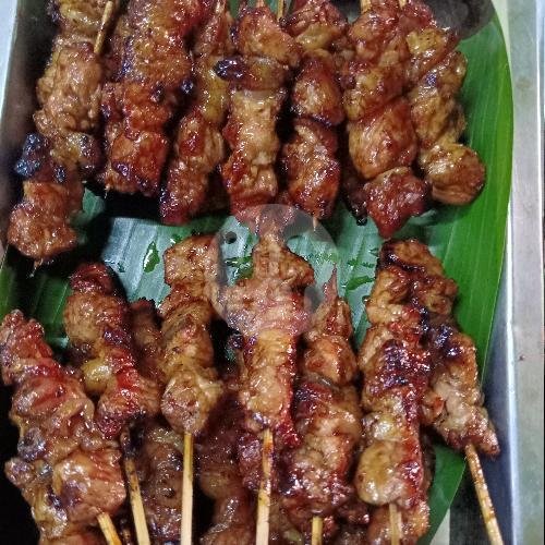 Sate Ayam pakai kulit menu RM. Cipta Rasa Sate Munjul, Siliwangi