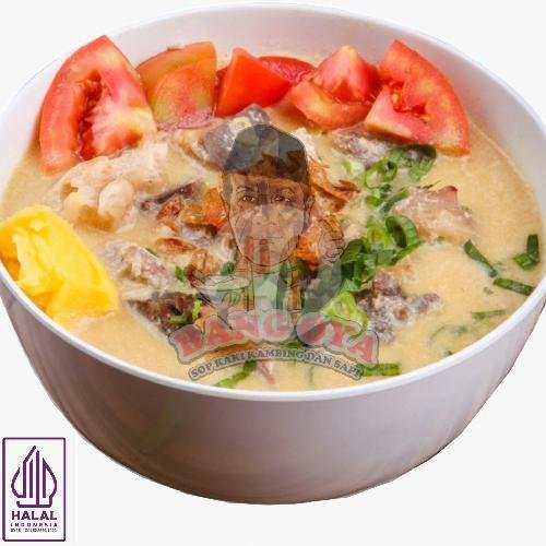 Kaki Kambing Kecil menu Bang Oya Sop Kaki Kambing dan Sapi, Sukolilo
