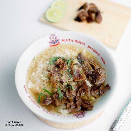 Soto Ayam Spesial Double Suwir Ayam ( Tanpa Nasi ) menu Soto Ijo Monjali