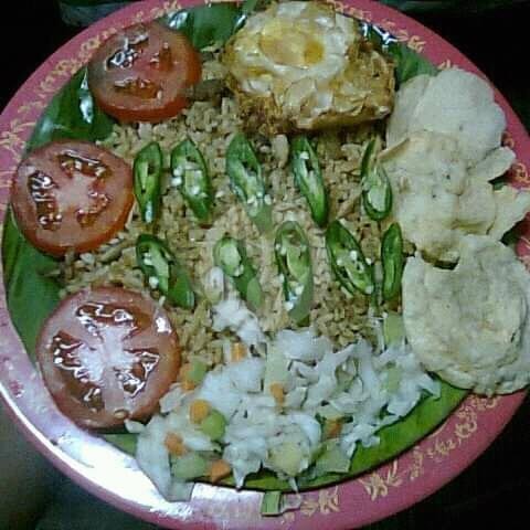 Nasi Goreng Teri Cabe Ijo+Telor menu NASI GORENG LALAN BETAWI, Jl. Bakti, Kebayoran Baru
