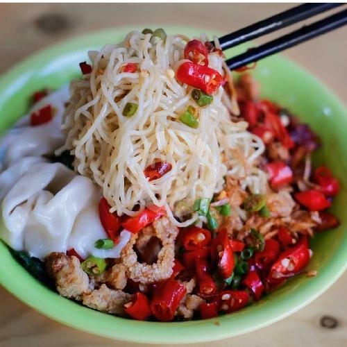 Bakmie Halus Pangsit menu Bakmie Belawan Amin, Jelambar