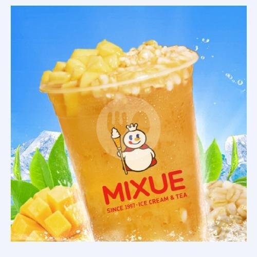 Mango Sundae menu MIXUE, Rajapolah