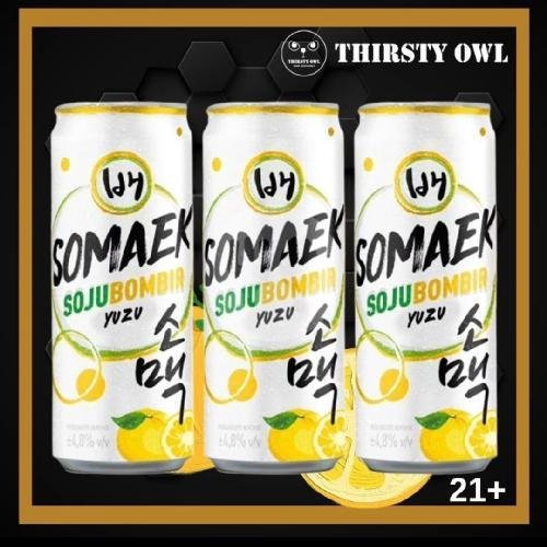 Paket 3 Somaek Leci 320Ml menu Thirsty Owl (Bir Soju Amer), Kelapa Gading