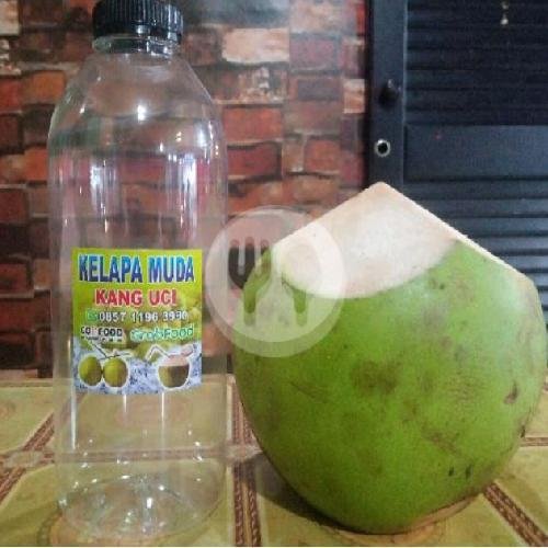 Es Batu Cristal (Topping/Tambahan) menu Kelapa Muda Kang Uci, Bangunan Barat