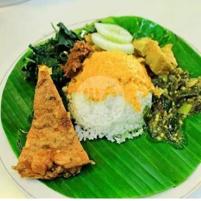 Nasi Dendeng Kering menu Nasi Kapau 47, Kartoharjo