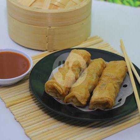 Lumpia Ayam Kulit Tahu Goreng menu Dimsum Mitoha, Wastukencana