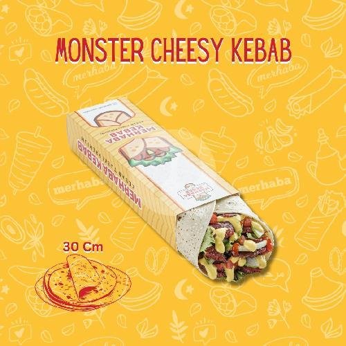 Monster Black Pepper Kebab menu Merhaba Kebab Turki, Lebak Gede