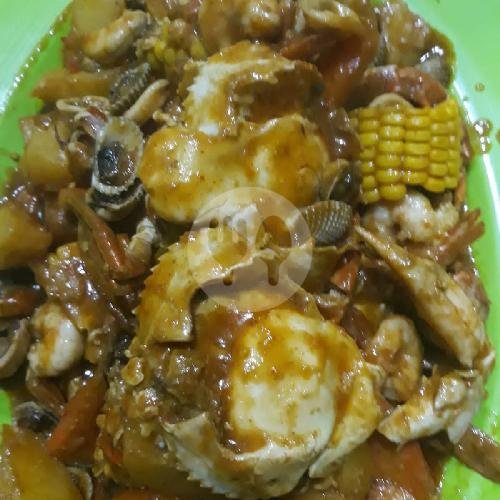 Mix 2 Saus Tiram menu Kresna Sea Food 99, AH Nasution