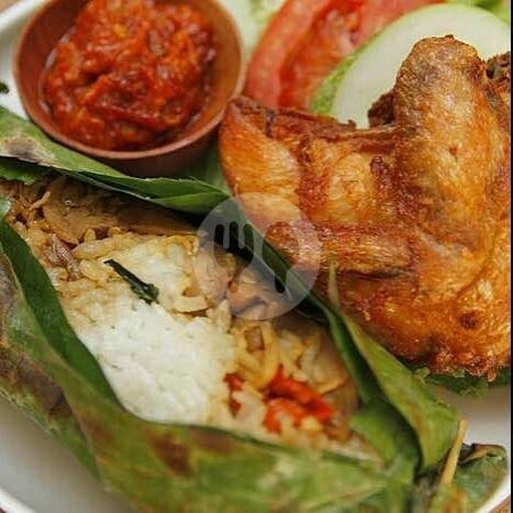 Nasi + Rawon Surabaya menu Nasi Bakar Cetar, Lemahwungkuk