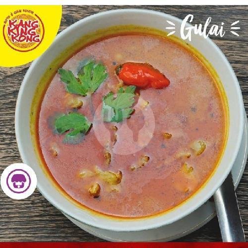 Gongso Babat Tanpa Nasi menu Soto dan Gule Koyor Kang King Kong, Palagan