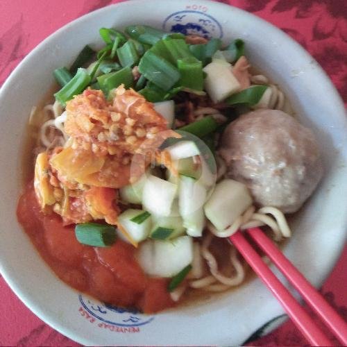 Es Jeruk menu Mie Ayam Bakso 