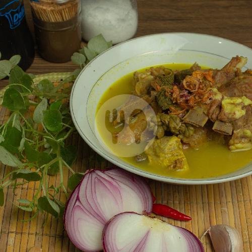 1 Porsi Gule Daging / Iga Kambing menu Warung Sate Gule 89 H Duriyat, Oro-oro Dowo