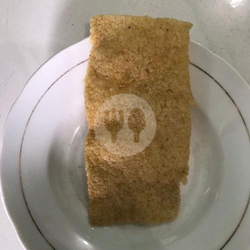 Es Teh menu Mie Kopyok Pak Dhuwur, Pujasera Kyai Saleh