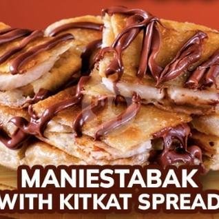 Maniestabak KitKat menu Martabak & Terang Bulan Holland, Mayjend Sungkono