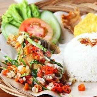 Nasgor Seafood menu Zacky Food, Kintelan