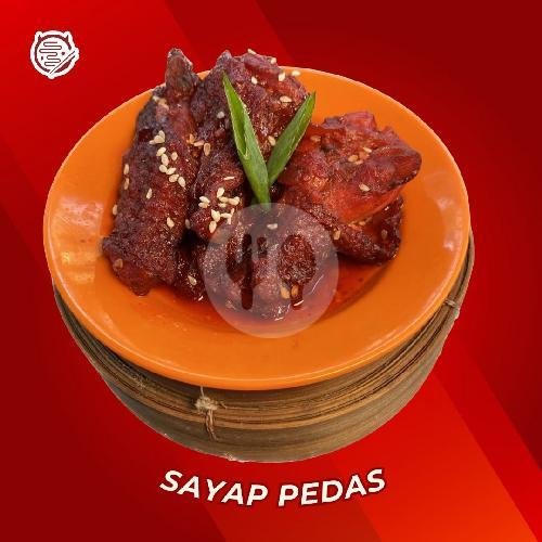 Siomay Pedas + Gratis Kerupuk Pangsit menu Mie Setan Bromo Noodle And Dimsum, Bromo