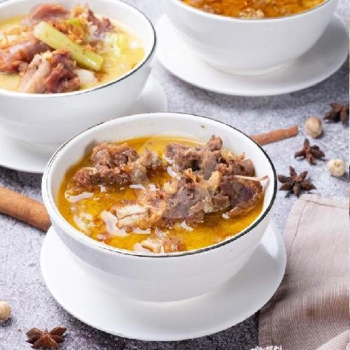 Gule Kacang Hijau menu Sate Simpang Tiga Mangli Jember, Otto Iskandardinata