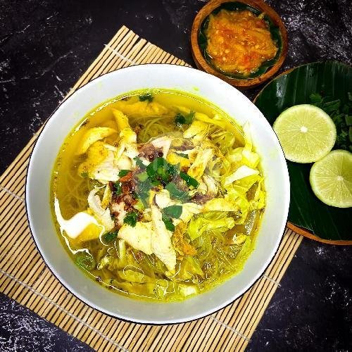 Soto Daging Sapi (Tanpa Nasi) menu Pecel Lele Lamongan Pak Anas, Cikutra