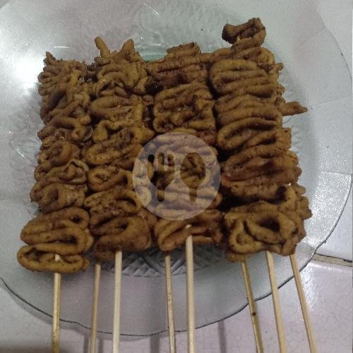 Sate Ampela menu Bubur Ayam Khas Jakarta Sashi, Jendral Sudirman
