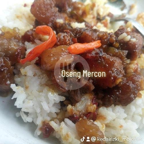 Mie Ndrumus menu Kedai Rizki, Mojosari