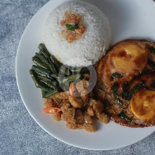 Nasi Telur Mata Sapi (Special) menu Nasi Telur Mendunia, Anggajaya