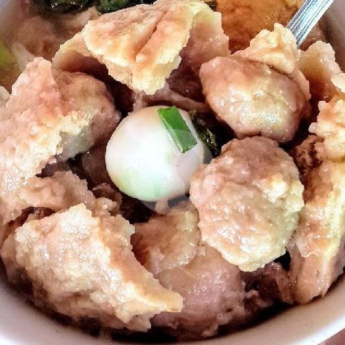 Bkso Lava menu Mie Ayam dan Bakso Pak BO, Lamongan
