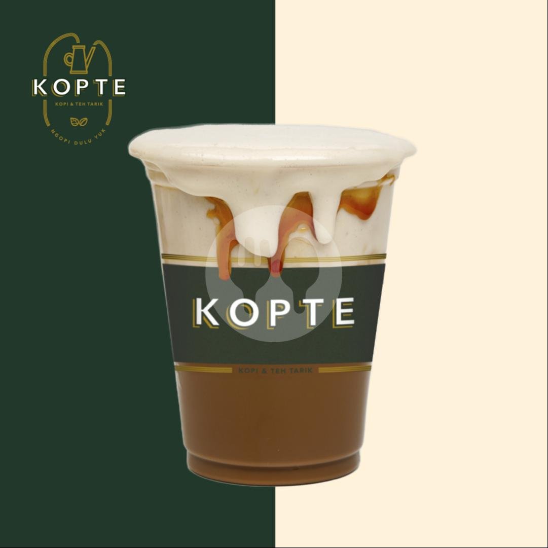 Teh Caramel Cream menu Kopte By Dum Dum Group, Gwalk Citraland Surabaya