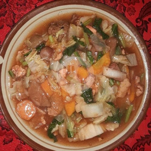 Cap Jay Goreng Merah menu Depot Slamet, Tenggilis Mejoyo