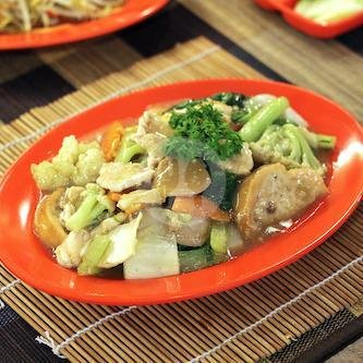 Cap Cay Goreng / Kuah menu Depot Mie 55, Gayungan