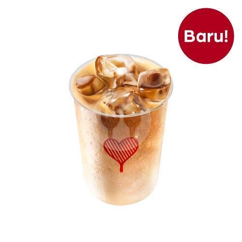 Oatside Magic Aren Latte menu Kopi Kenangan, SPBU Pertamina Baleendah