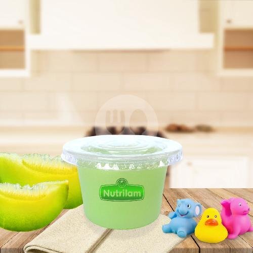 Puding Susu Coklat menu Bubur Bayi Nutrilam, Cinangka