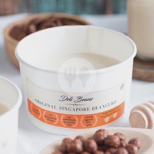 1 Susu Kacang Original + 1 Beancurd menu Susu Kacang Deli Beans, Kebon Jeruk