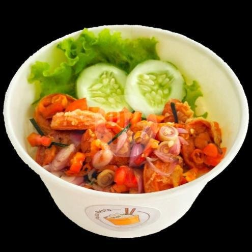 Ricebowl Sosis Sambal Matah menu Putu Resto Rice Bowl, Purbayan