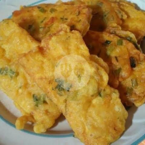 Krupuk menu Soto Lamongan Dan Ayam Penyet Cak Jum, Kartasura