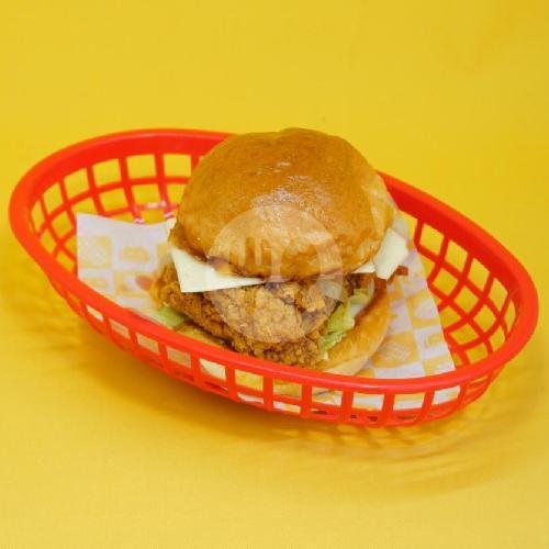 Crispy Chicken Burger menu Bersayap, Lembang