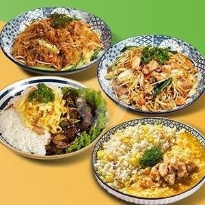 Rantangan GoFood 3 menu Quali, Galaxy Mall