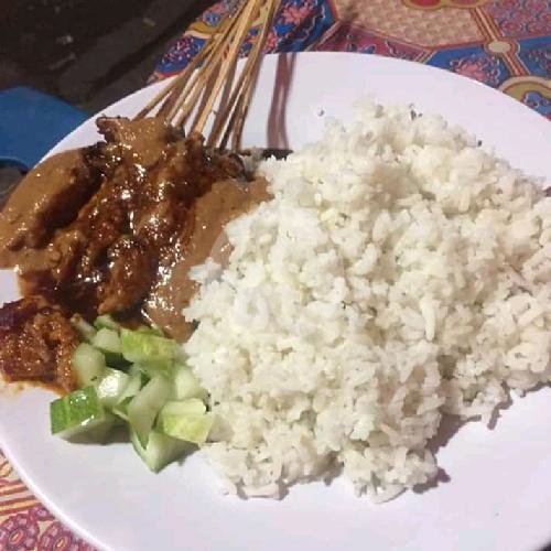 SATE AYAM ASIN PEDAS 10 TUSUK menu Sate Ayam Madura Cak Barok, Logam