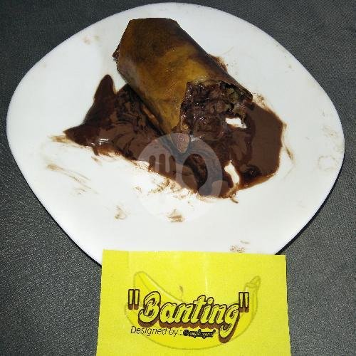 Coklat menu Banting (Banana Melting), Kembang Kertas