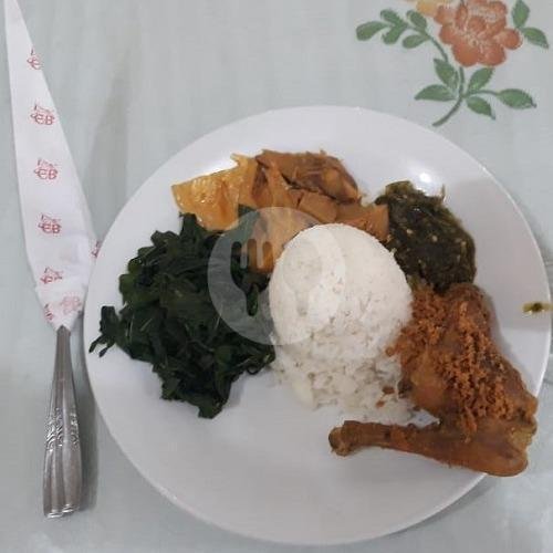 Nasi Ayam Goreng Bungkus Campur menu RM. Padang Citra Bundo, Setiabudi
