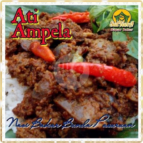 Nasi Gurih menu Nasi Bakar Bunda, Gambir Kuning