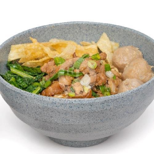 Mie Ayam Komplit Bakso Pangsit Rebus menu Mie Ayam Bang Boy, Matraman
