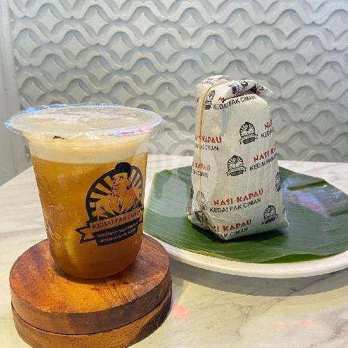 Paket Nasi Bungkus Berdua menu Nasi Kapau Kedai Pak Ciman Bandung