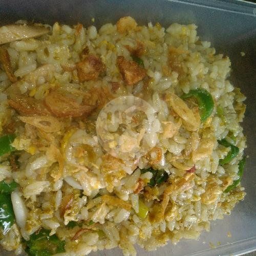 Nasi Goreng Bebek Cabai Ijo menu Resto Alzian, Pinang Ranti