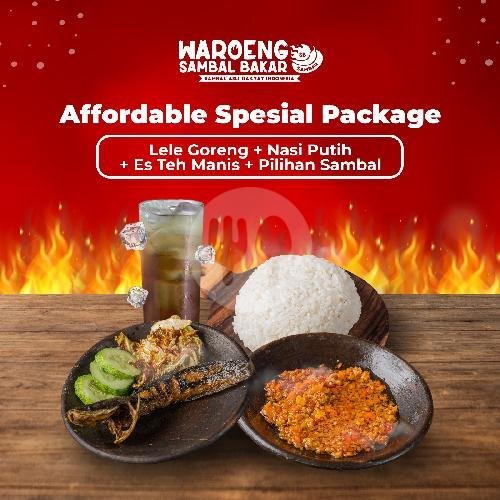 Affordable Special Package ( Kulit Ayam Goreng ) menu Waroeng Sambal Bakar, Utan Kayu