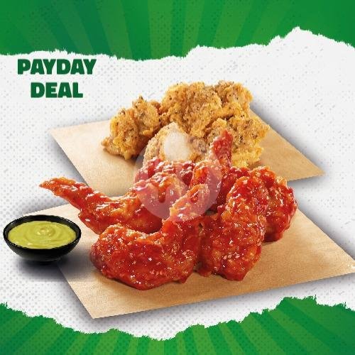 Sumpah Pemuda menu Wingstop, Stasiun Tawang