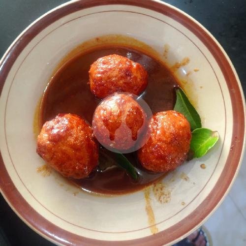 Nasi Ayam Kecap menu Burjo Ambucuy IV, Kartasura