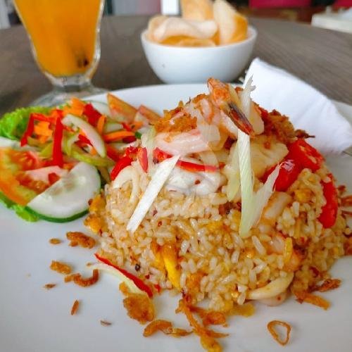 Nasi Goreng Seafood menu Zaman Dulu Cafe, Perak Barat