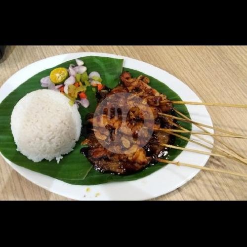 Sate Ayam Campur Lemak + Nasi menu Warung Sate Bu Ida