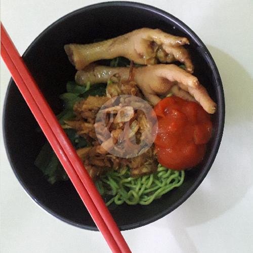 Mie Ayam Bakso Ceker menu Mie Ayam Bakso Urat Fajar, Talun