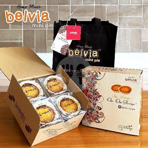 Paket Hampers Ori (Sudah Include Tas Belvia Dan Kartu Ucapan) menu Belvia Mini Pie